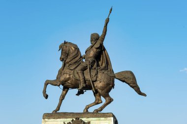 Romania, Buccharest: Equestrian Statue of Michael the Brave 