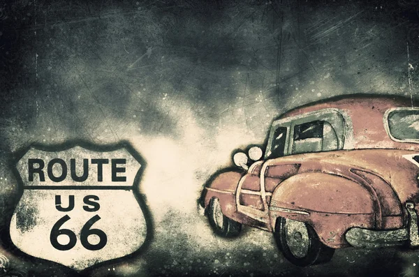 Route 66, Amerikai Egyesült Államok — Stock Fotó