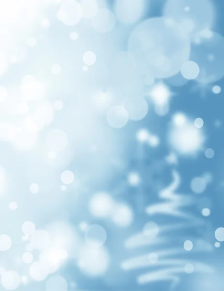 Blue Festive Christmas background with Christmas tree. Elegant a — Φωτογραφία Αρχείου