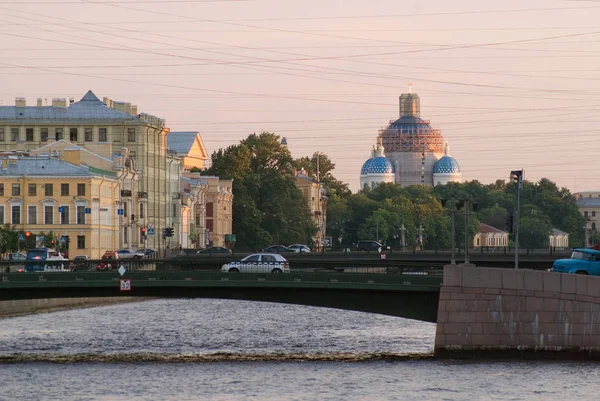 サンクトペテルブルク 都市の運河と川 — ストック写真