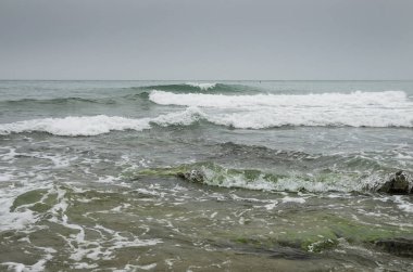 Karadeniz bir fırtınada.