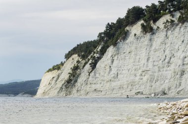 Karadeniz 'in Rocky Sahili.