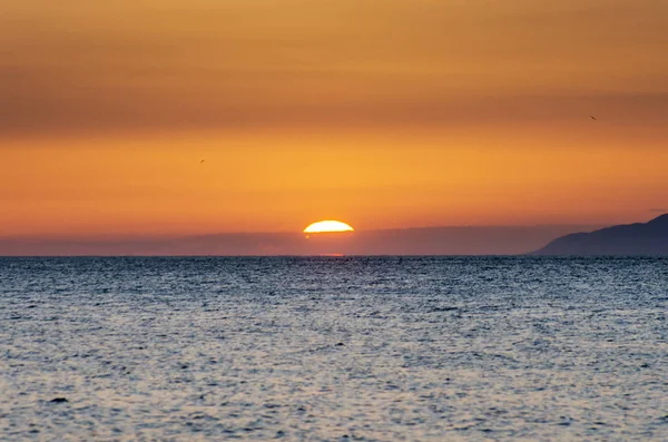 Puesta Sol Mar Negro —  Fotos de Stock