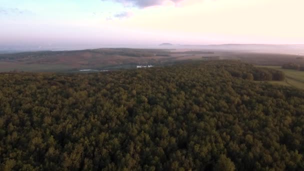 Reste Récif Ancienne Mer Composé Calcaire Shikhan Toratau Vue Aérienne — Video