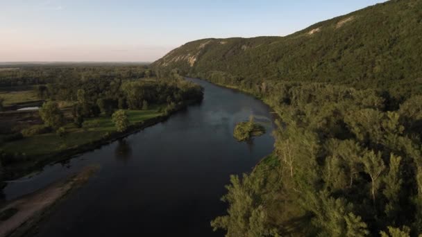 Die Überreste Des Riffs Des Antiken Meeres Bestehend Aus Kalkstein — Stockvideo