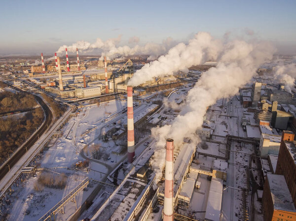 Загрязнение окружающей среды заводом по производству кальцинированной соды
.