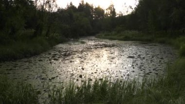 Nilüferli Dağ Gölü. Zaman Uygulaması.