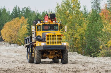 Oshkosh 200BAX kamyon yükleyici vinç.