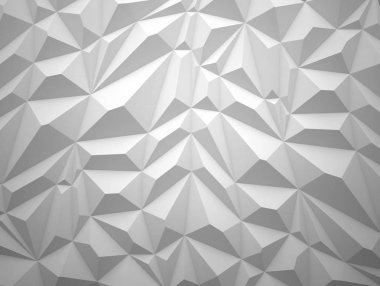 Arka plan beyaz zemin üzerine çokgen.