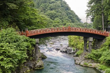 Tarihi Japanease Shinkyo Köprüsü