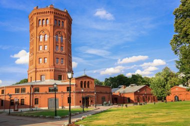 Saint Petersburg, Rusya 'daki Su Müzesi' nin su kulesi.