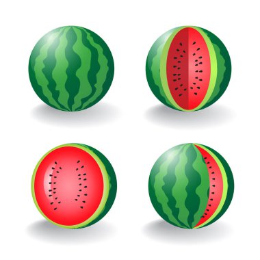 dört karpuz kümesi