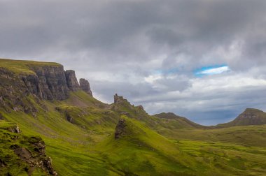 Quiraing, Isle of skye, İskoçya, Birleşik Krallık