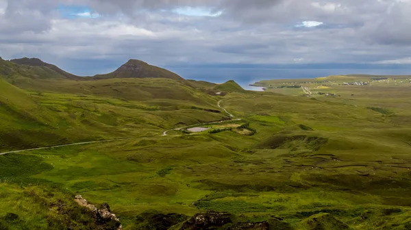 Quiraing Isla Skye Escocia Reino Unido — Foto de Stock