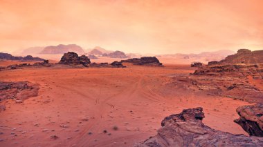 Ürdün 'deki Red Wadi Rum Çölü, Mars gezegenini anımsatıyor. Burası birçok bilim kurgu filminde kullanıldı.
