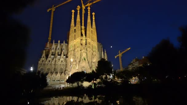 La Sagrada Familia — Stok Video