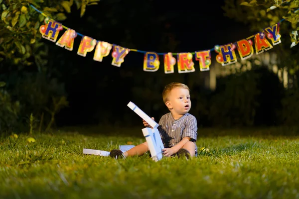 Cumpleaños de niño — Foto de Stock