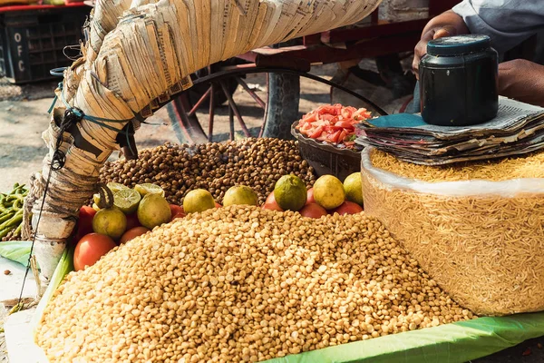 Уличная еда в Индии — стоковое фото