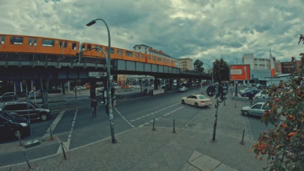 Calles Berlín Alemania — Vídeo de stock