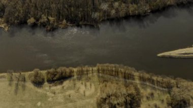 Oder Nehri havadan görünümü