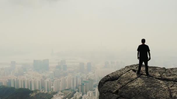 Hongkong Vue Aérienne Drone — Video