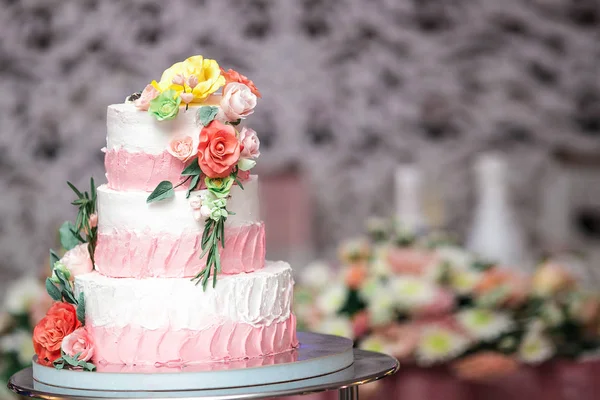 Een wedding cake — Stockfoto