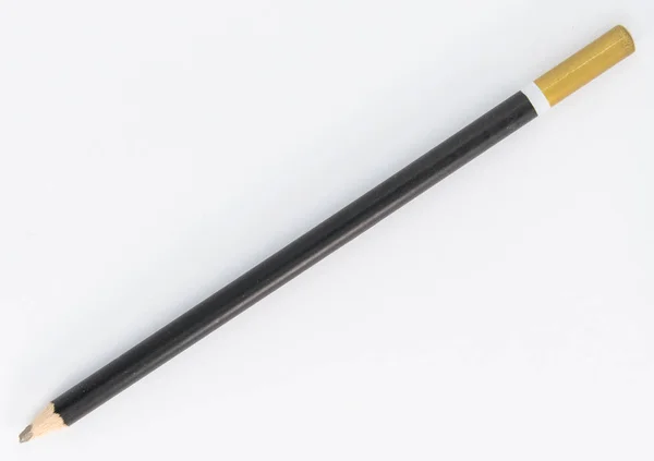 Yellow and black pencil — Stock Photo, Image