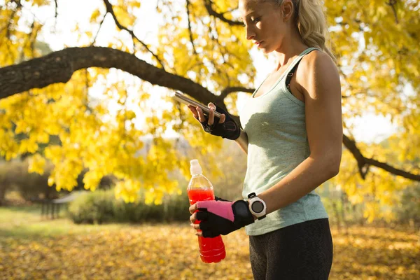 Entspannung nach dem Sport — Stockfoto