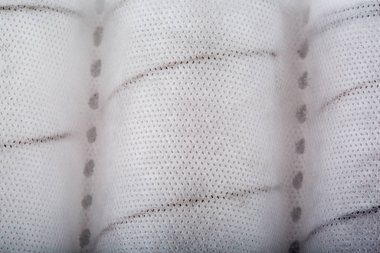 Independent mattress springs in spunbond