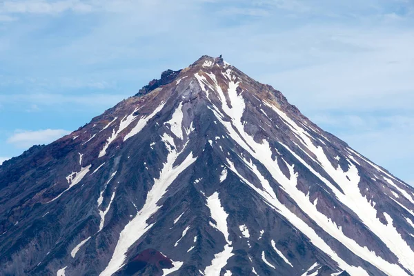 Koryaksky Vulkaan Kamtsjatka Schiereiland Rusland Een Actieve Vulkaan Ten Noorden — Stockfoto