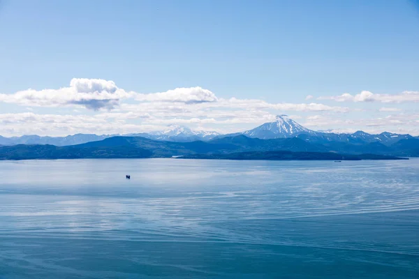 Baía Avacha Península Kamchatka Rússia Uma Das Maiores Baías Planeta — Fotografia de Stock