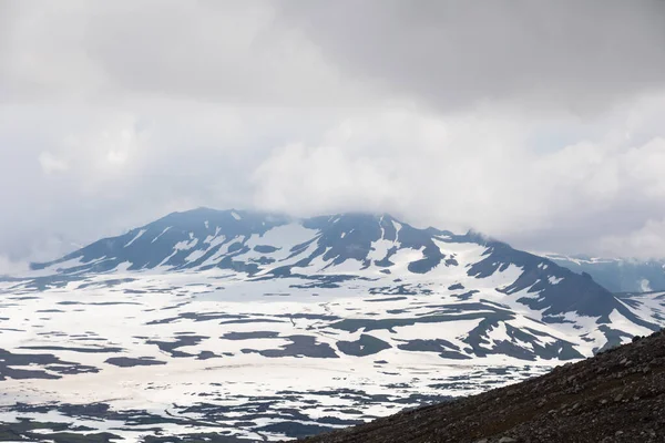 Kamtjatka Halvön Ryssland Utsikt Från Sluttningarna Gorely Vulkan — Stockfoto