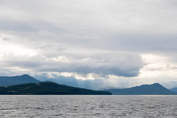 Baía Avacha Península Kamchatka Rússia Uma Das Maiores Baías Planeta — Fotografia de Stock