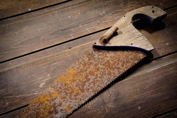 Old hand Saw, Grandpa\'s tools collection.