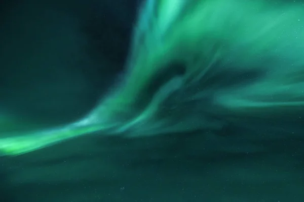 Aurora boreal é finlândia — Fotografia de Stock