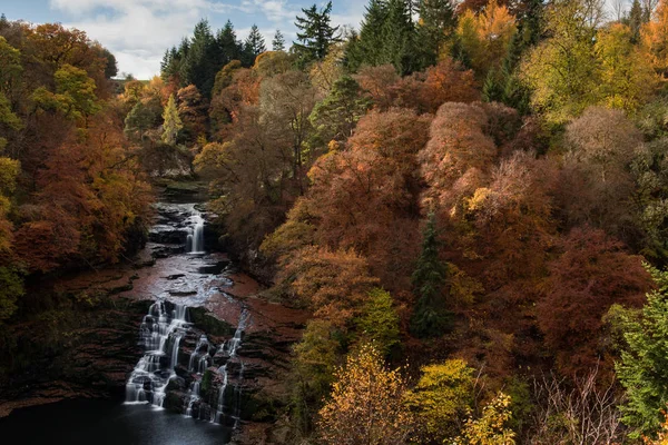 Clyde Falls Lanarkshire — Stok fotoğraf