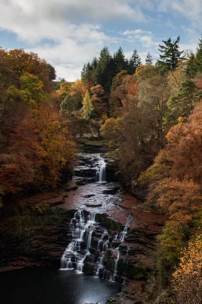 Watervallen van Clyde Lanarkshire — Stockfoto
