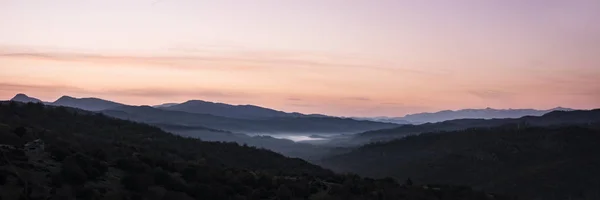 Monodendri Ioannina Pindus-bergen — Stockfoto