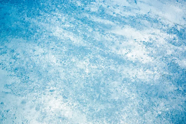 Hielo texturizado del glaciar del Ródano, Suiza — Foto de Stock