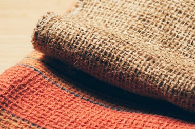 çuval bezi ve petek dokulu malzeme 