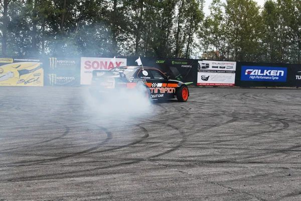 Drifting samochodów Tuning show — Zdjęcie stockowe