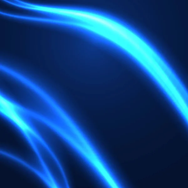 Luz azul fondo curva línea tecnología iluminación digital fondo . — Archivo Imágenes Vectoriales