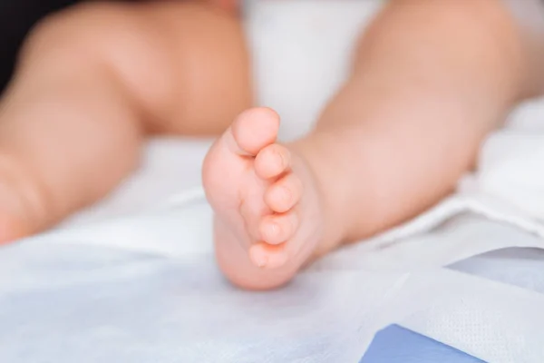 Detalhe de um pé de bebê — Fotografia de Stock