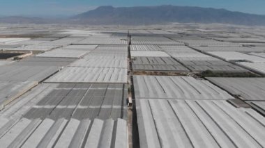 El Ejido 'daki seralar, Almerya, İspanya