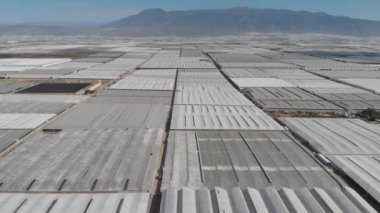 El Ejido 'daki seralar, Almerya, İspanya