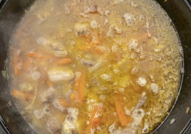 dökme demir kazanda pilav pişirme adım adım süreci