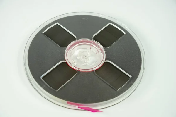 Tape on reel, on a white background — Stock Photo, Image