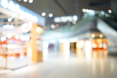 odak alışveriş merkezi sığ derinliği arka plan