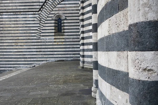 オルヴィエートの大聖堂の壁 — ストック写真