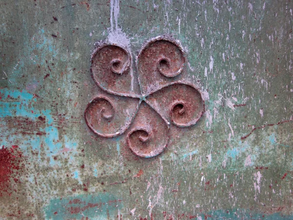 Цветок Железной Двери Прочиде Италия — стоковое фото